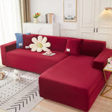 Shaped Sofa Velvet Covers for Living Room