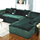 Shaped Sofa Velvet Covers for Living Room