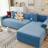 Shaped Sofa Velvet Covers for Living Room