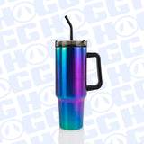 40oz TRAVELER TUMBLER - ELECTRIC BLUE