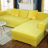 Shaped Sofa Velvet Covers for Living Room