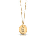 Baby Birth Details Necklace